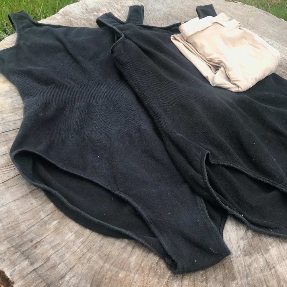 2/25 Dance leotards and tights, sz sm